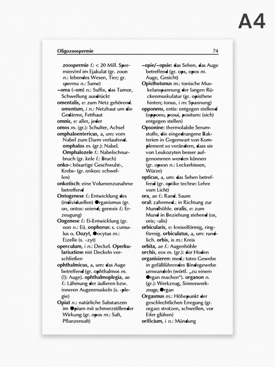 „Medizinischer Wortschatz“ — «Медицинская лексика»