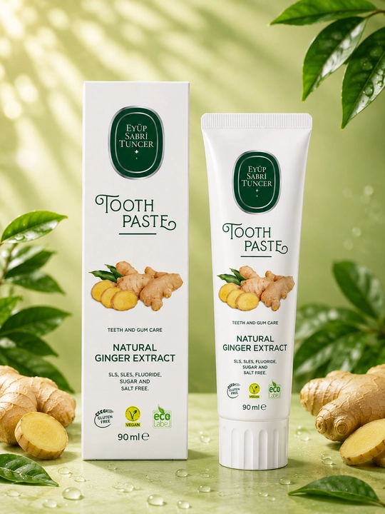 Tish pastasi tabiiy zanjabil ekstrakti qo‘shilgan EYÜP SABRİ TUNCER, 90 ml