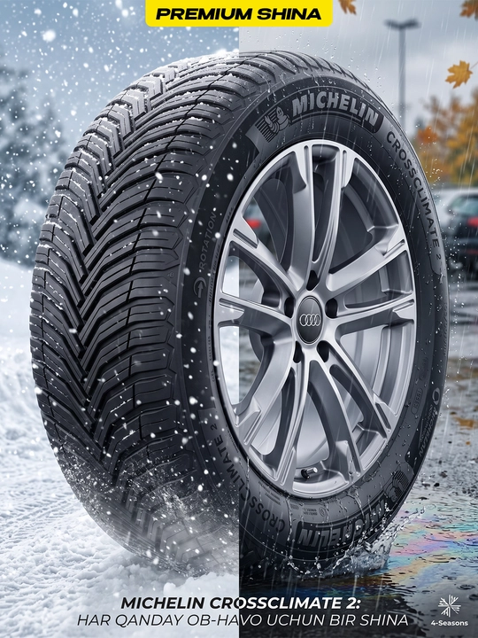 Michelin CrossClimate 2 Автошина для всех сезонов, 4 шт