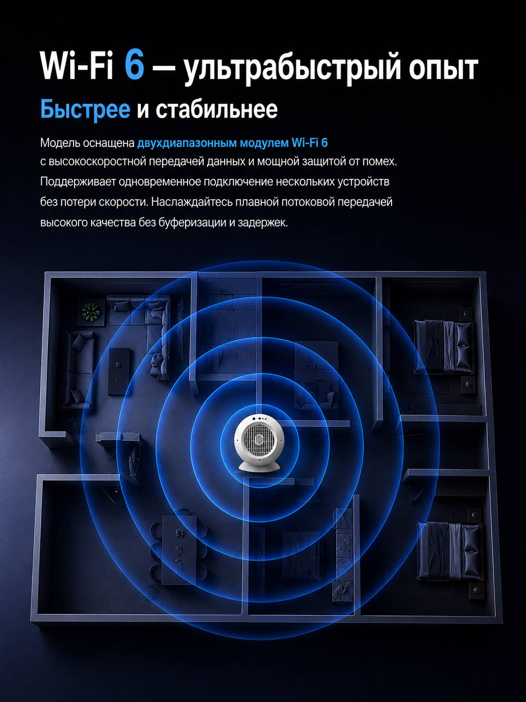 Smart proektor TP 360, videoproektor, Android 14