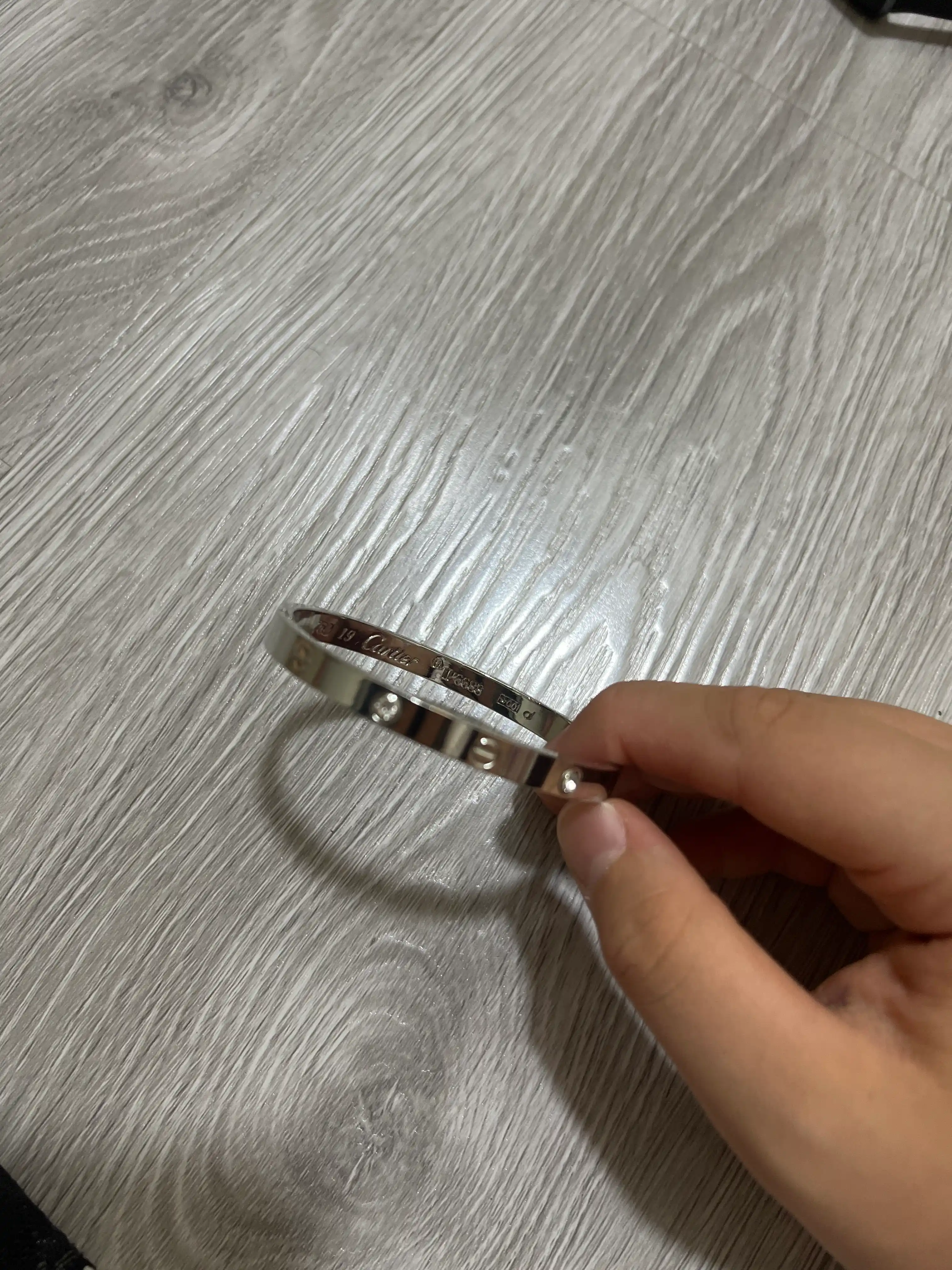 Браслет "Stainless Steel", женская бижутерия, в стиле cartier