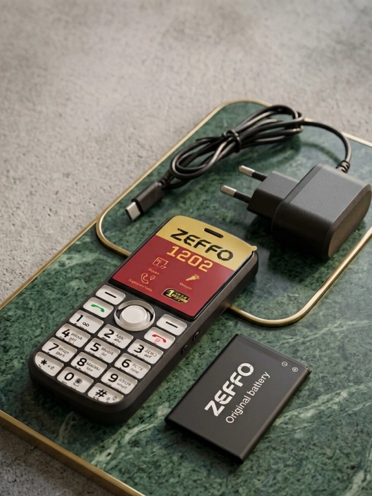 ZEFFO 1202 tugmali mobil telefoni - 