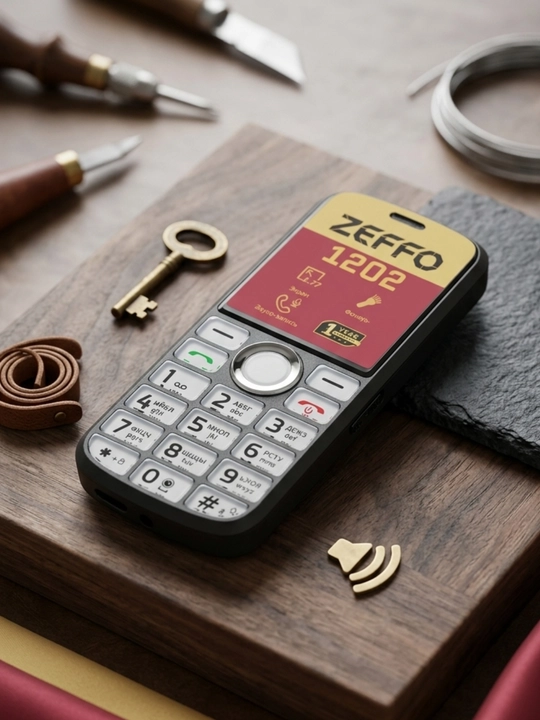 ZEFFO 1202 tugmali mobil telefoni