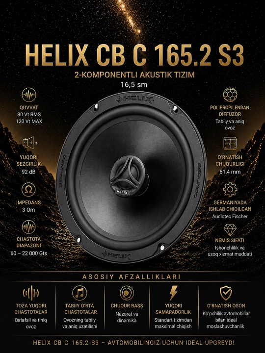 Хеликс сбс 165.2 с3 - 