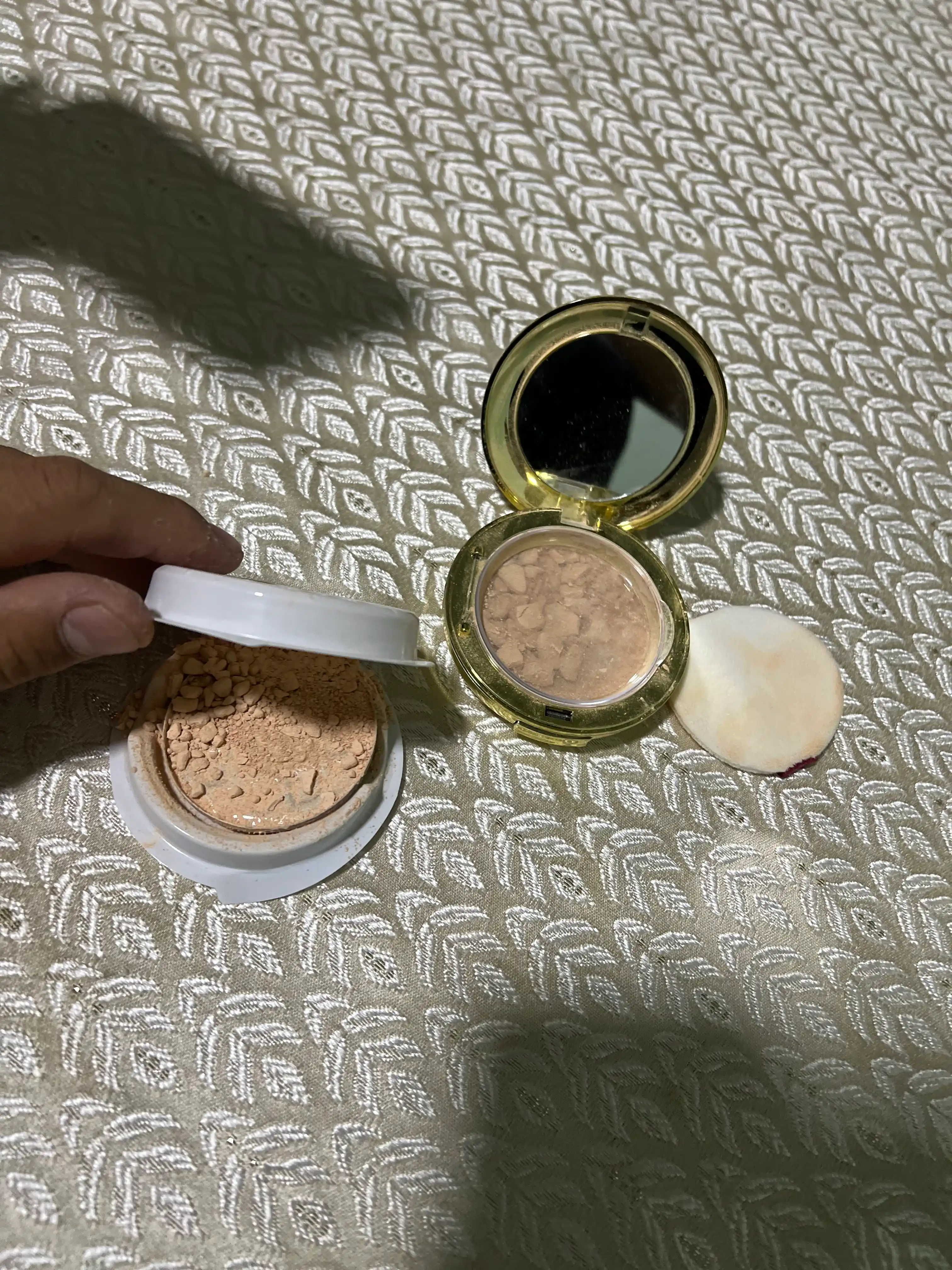 Пудра для лица с запаской Ruby Pomegranate 2 Way Cake SPF45, №13 гранат рубиновый, 2 слоя