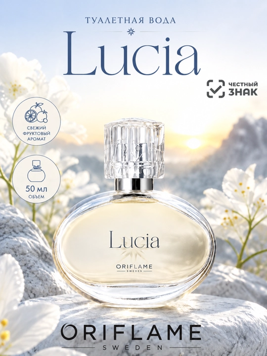 Oriflame Lucia ayollar uchun tualet suvi, 50 ml - 
