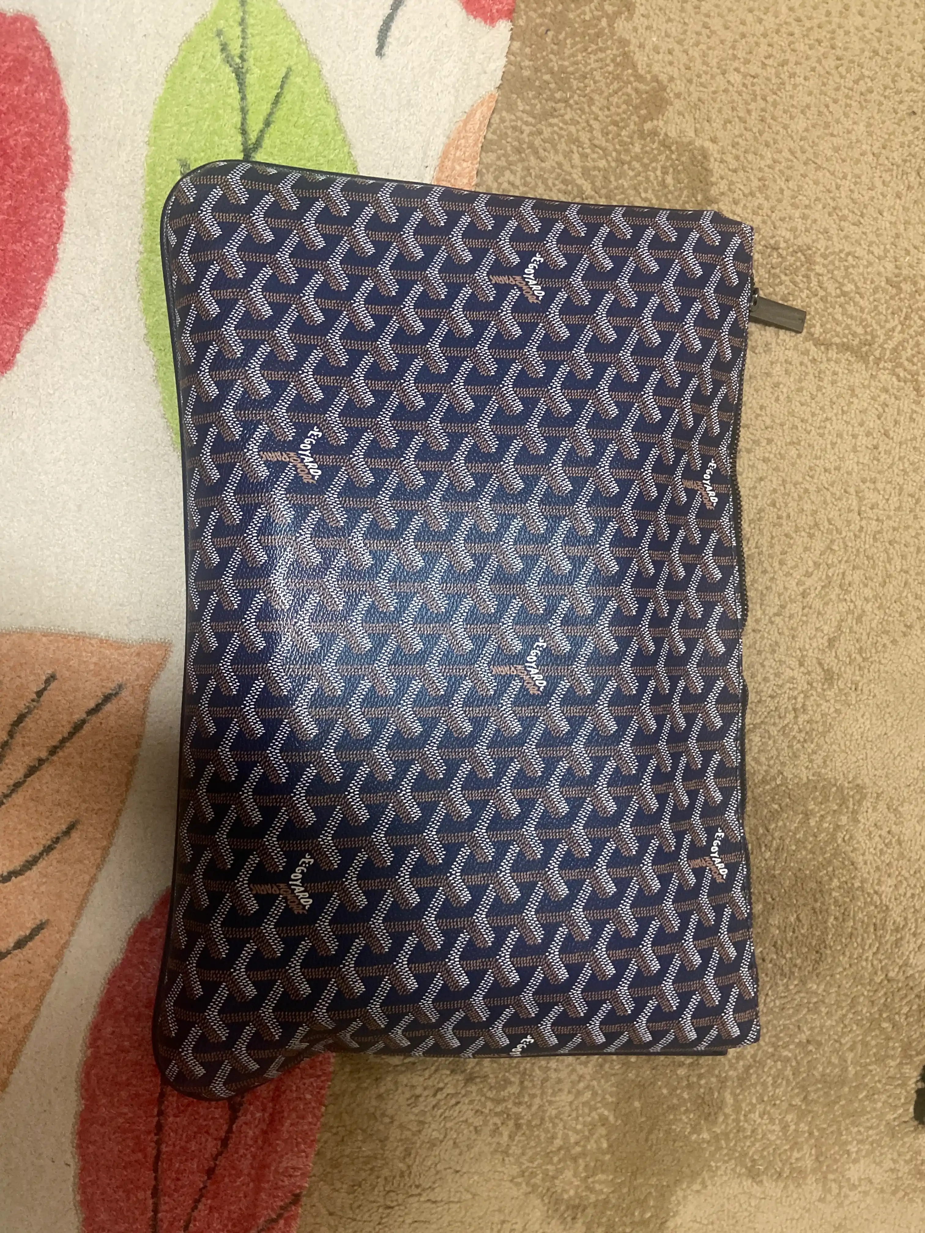 Мужская сумка Goyard из эко-кожи, барсетка для мужчин, дипломат