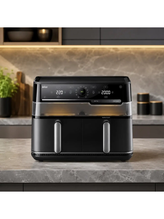 Аэрогриль Braun TwinCook 5 Air Fryer 3-in-1 TD5073IBK