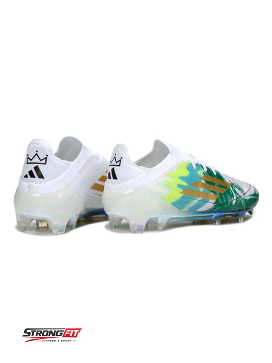 Adidas F50 Elite futbol butsasi, temir tishli, Mohamed Salah maxsus nashri