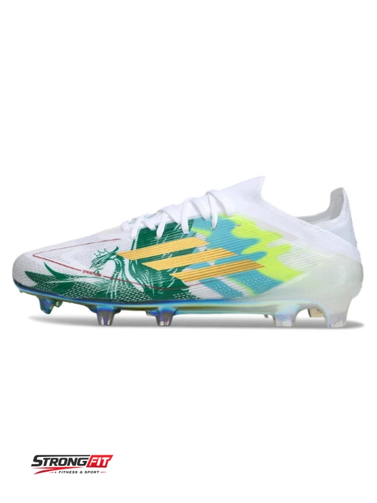 Adidas F50 Elite futbol butsasi, temir tishli, Mohamed Salah maxsus nashri