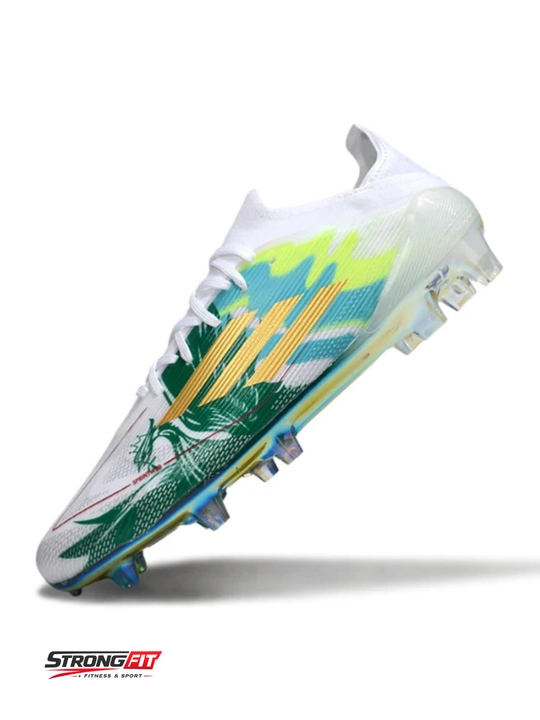 Adidas F50 Elite futbol butsasi, temir tishli, Mohamed Salah maxsus nashri