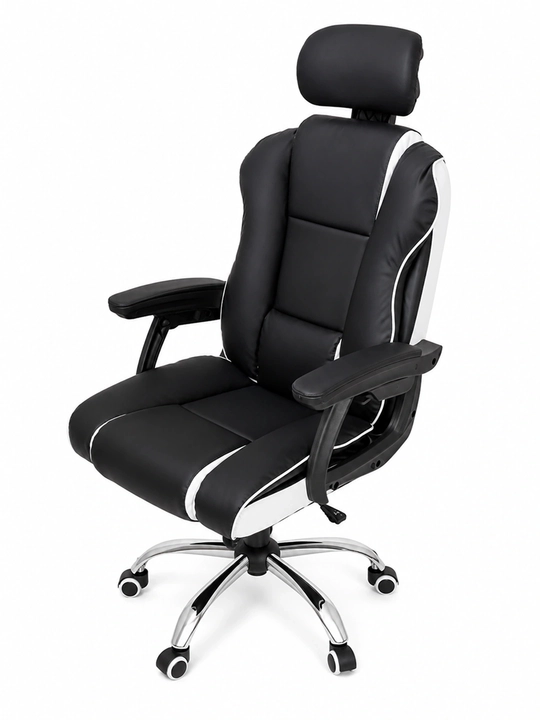 Kreslo ofis va kompyuter uchun ergonomik, balandligi sozlanadigan, 120 kg gacha