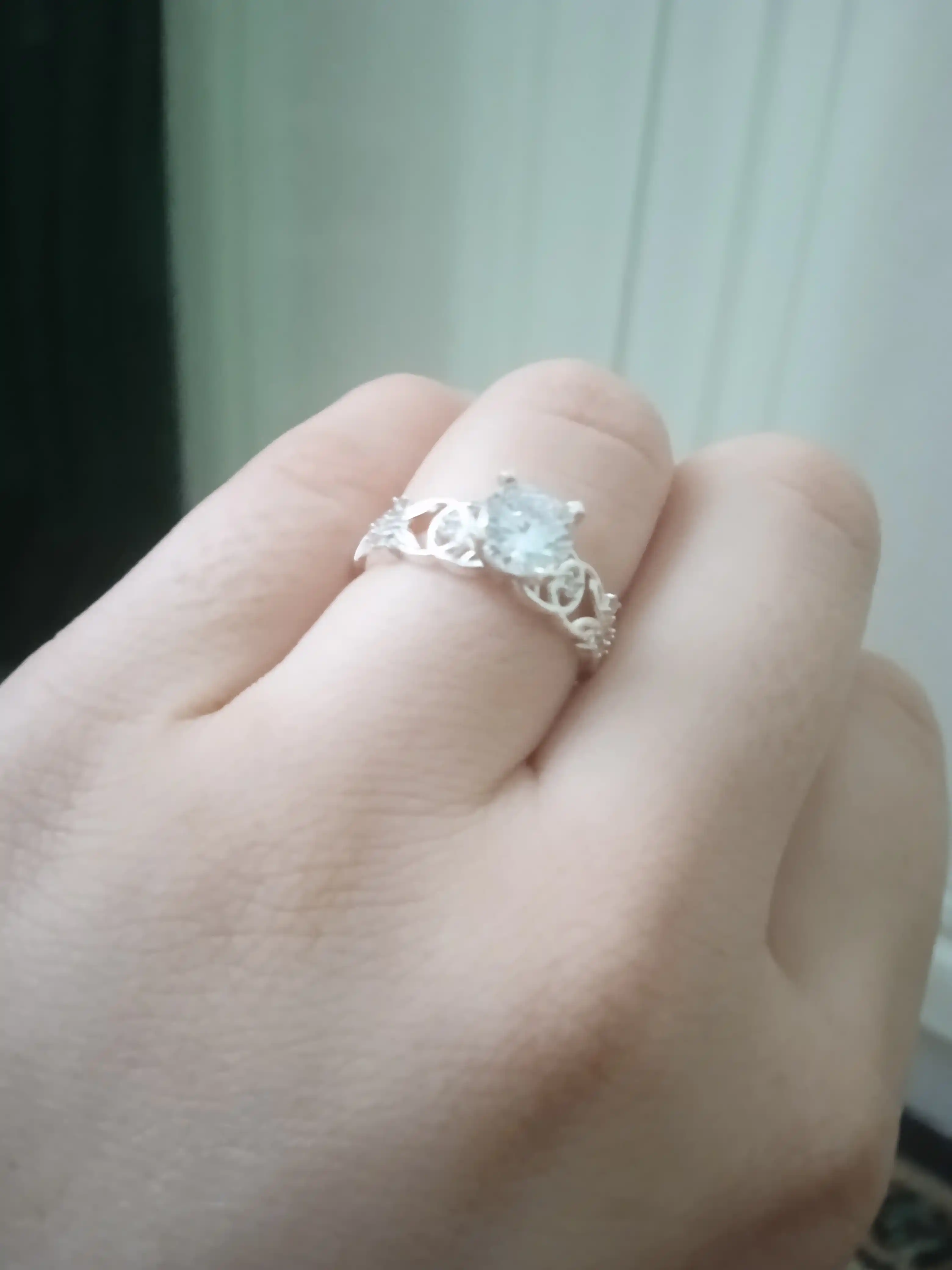 925 probali sterling kumush uzuklar