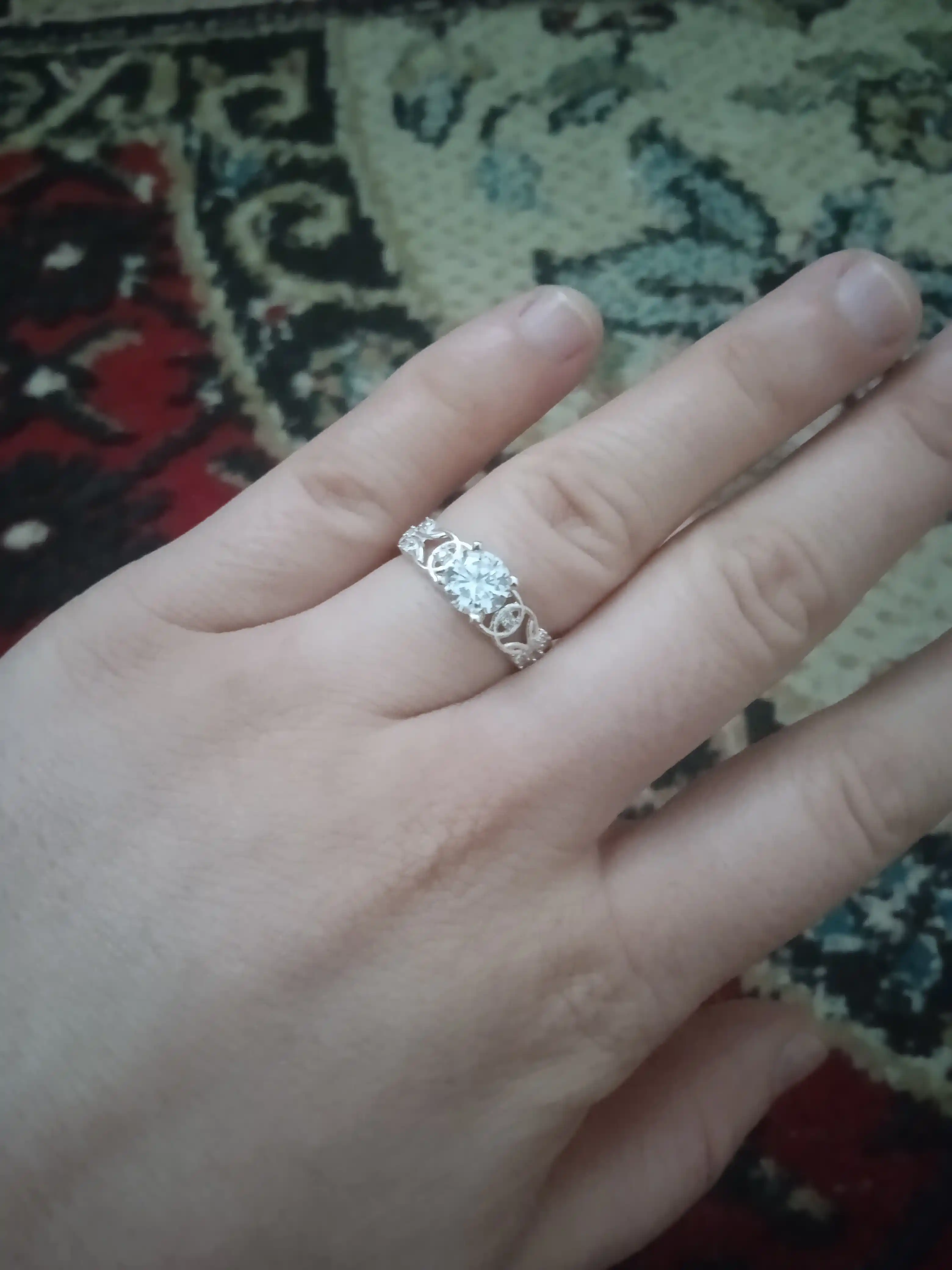 925 probali sterling kumush uzuklar