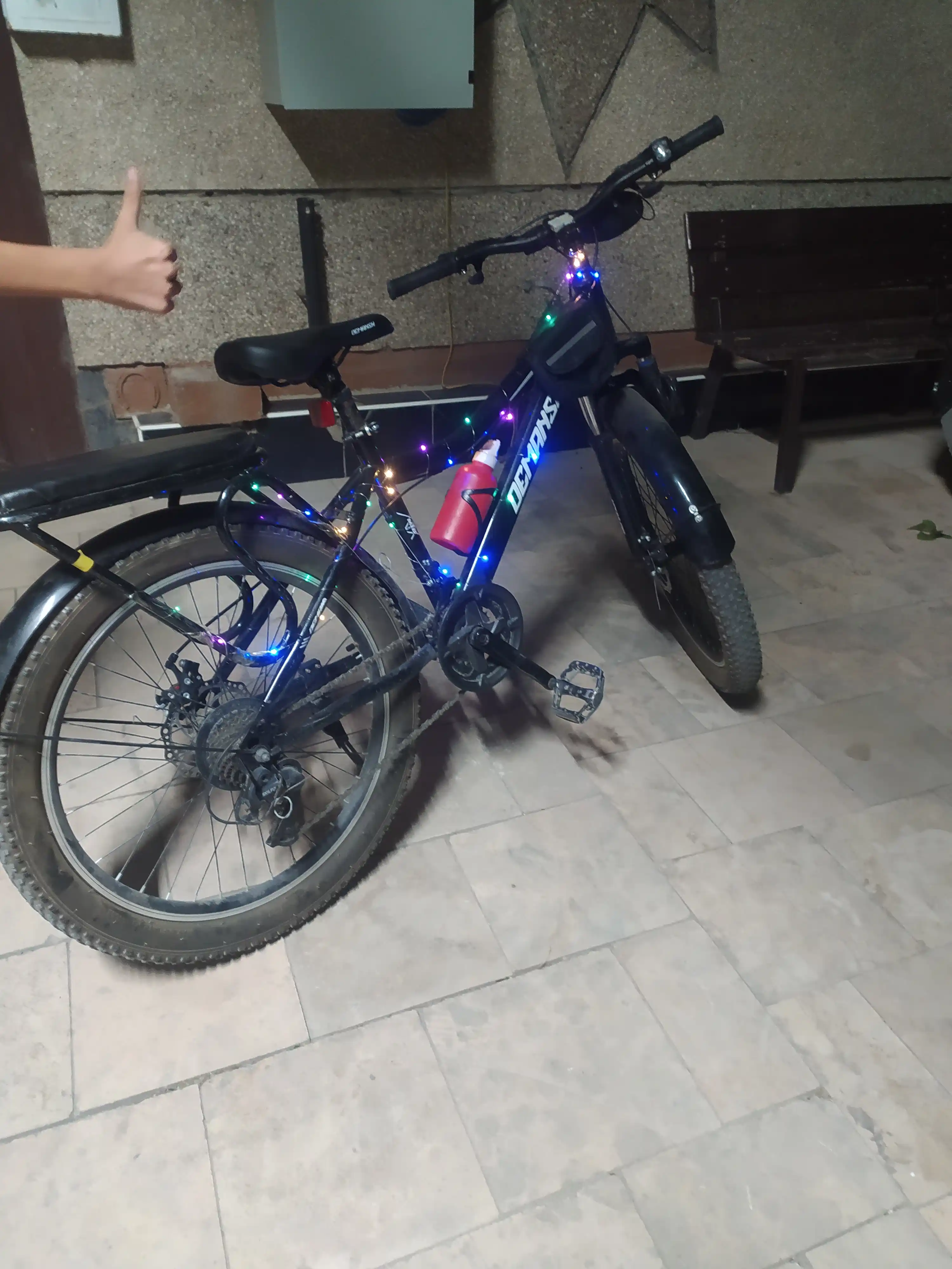 Svetodiod girlyanda, 3 rejimli, 3 ta rang, 1 va 3 m