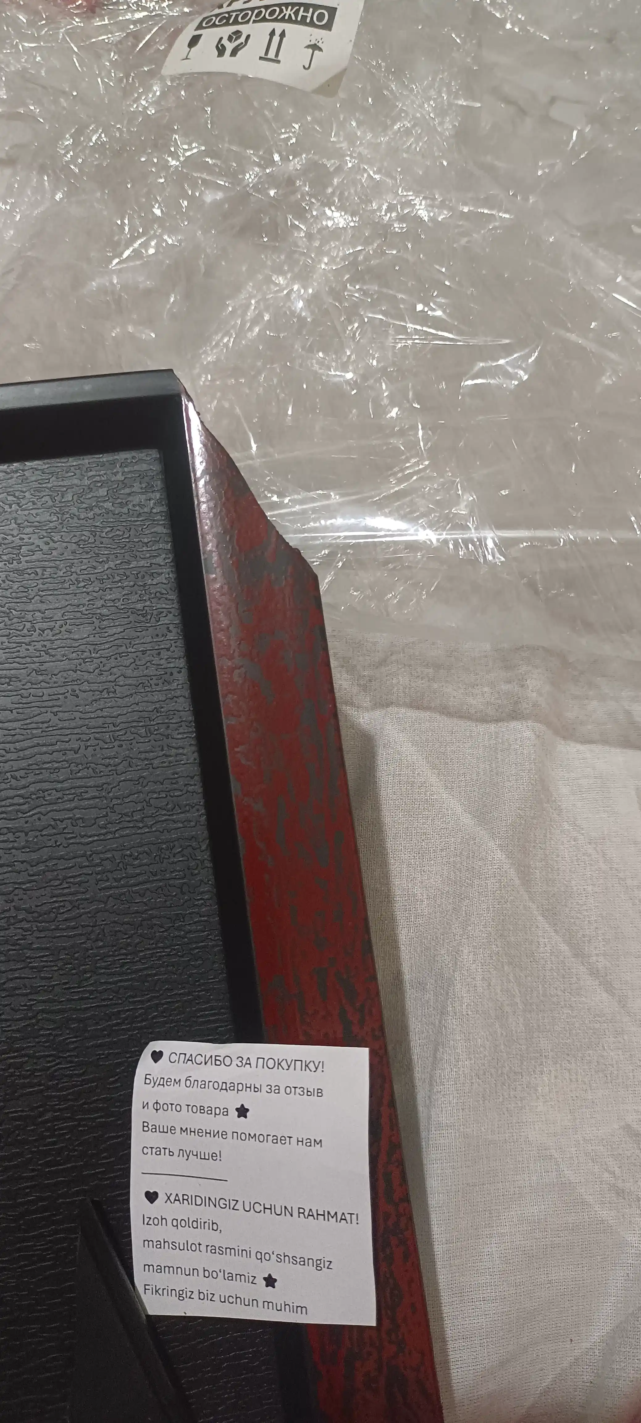 Podnos patnis eko choy qahva taomlar uchun plastmas