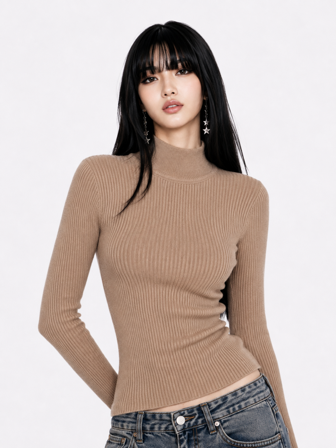 Женский лонгслив One Size — стильная и удобная кофта для девушек на каждый день - 