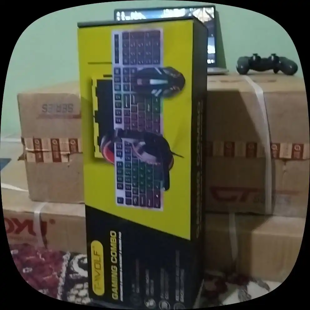 Игровая клавиатура и мышь T-wolf TF200, TF270, с RGB-подсветкой