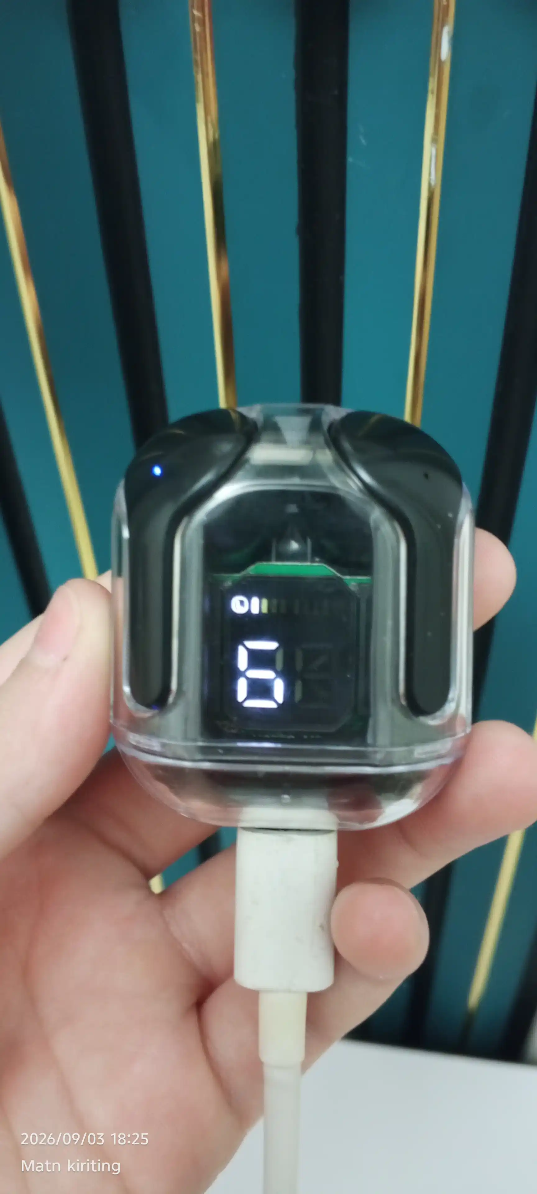 Simsiz Bluetooth quloqchinlar Air 31, mikrofon va shovqinni kamaytirish bilan