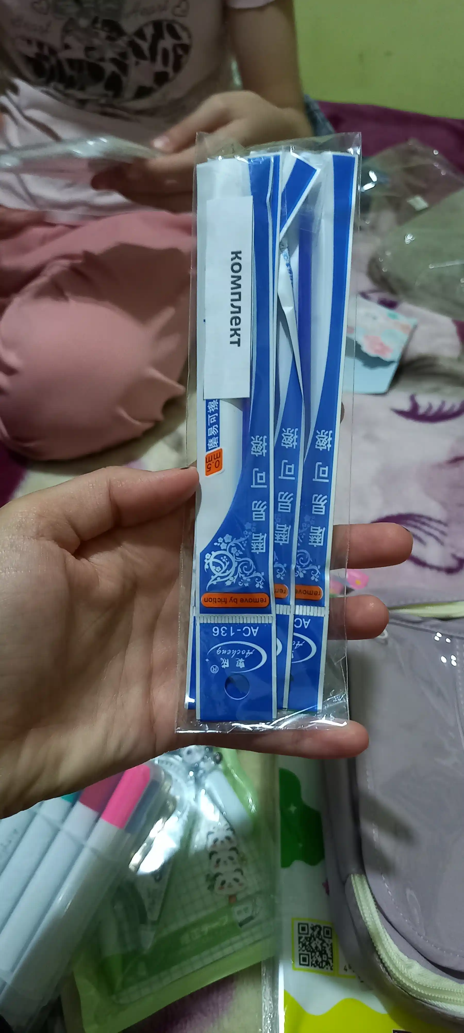 Паста для стирающейся ручки, 5 шт