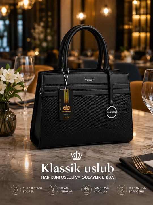Ayollar sumkasi katta, zamonaviy, klassik, kundalik model