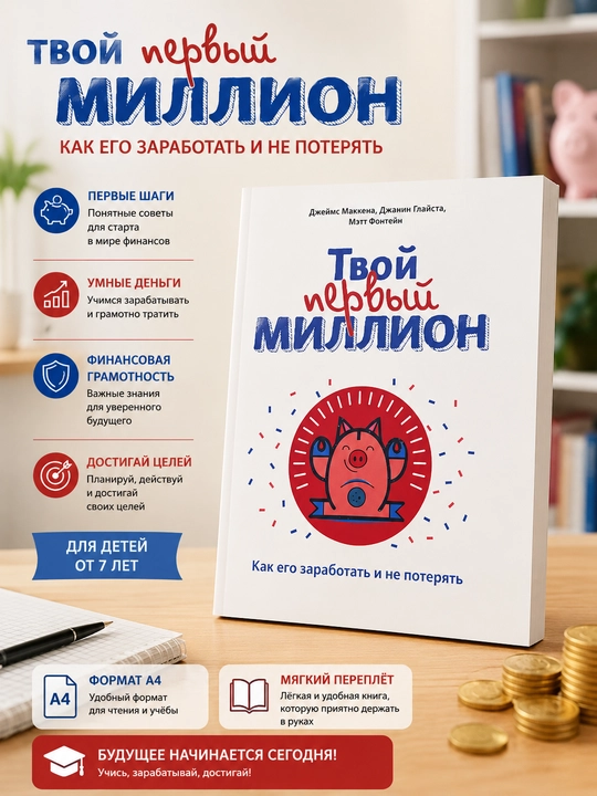 Твой первый миллион, Джеймс Маккенна, Джанин Глайста, Мэтт Фонтейн - 