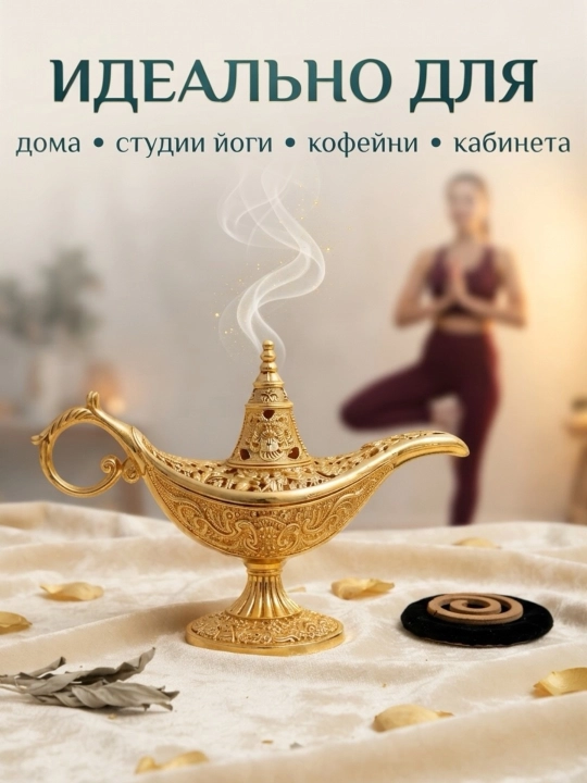 Подставка для благовоний/ ароматические палочки бахур, аромат для дома декор/ благовония