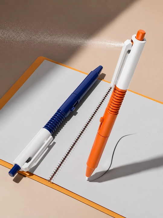 Suv sepadigan ruchka Spray Pen, yozish va suv purkash uchun 3 dona