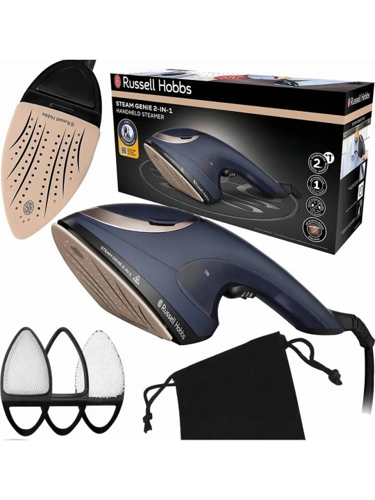 Отпариватель и паровой утюг Russell Hobbs Steam Genie 2 в 1 28370-56, 1700 Вт,пар 20 г/мин