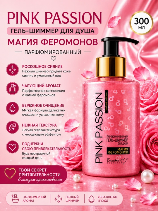 Pink nabor, Pink Passion - 4 ta vositadan iborat to‘plam