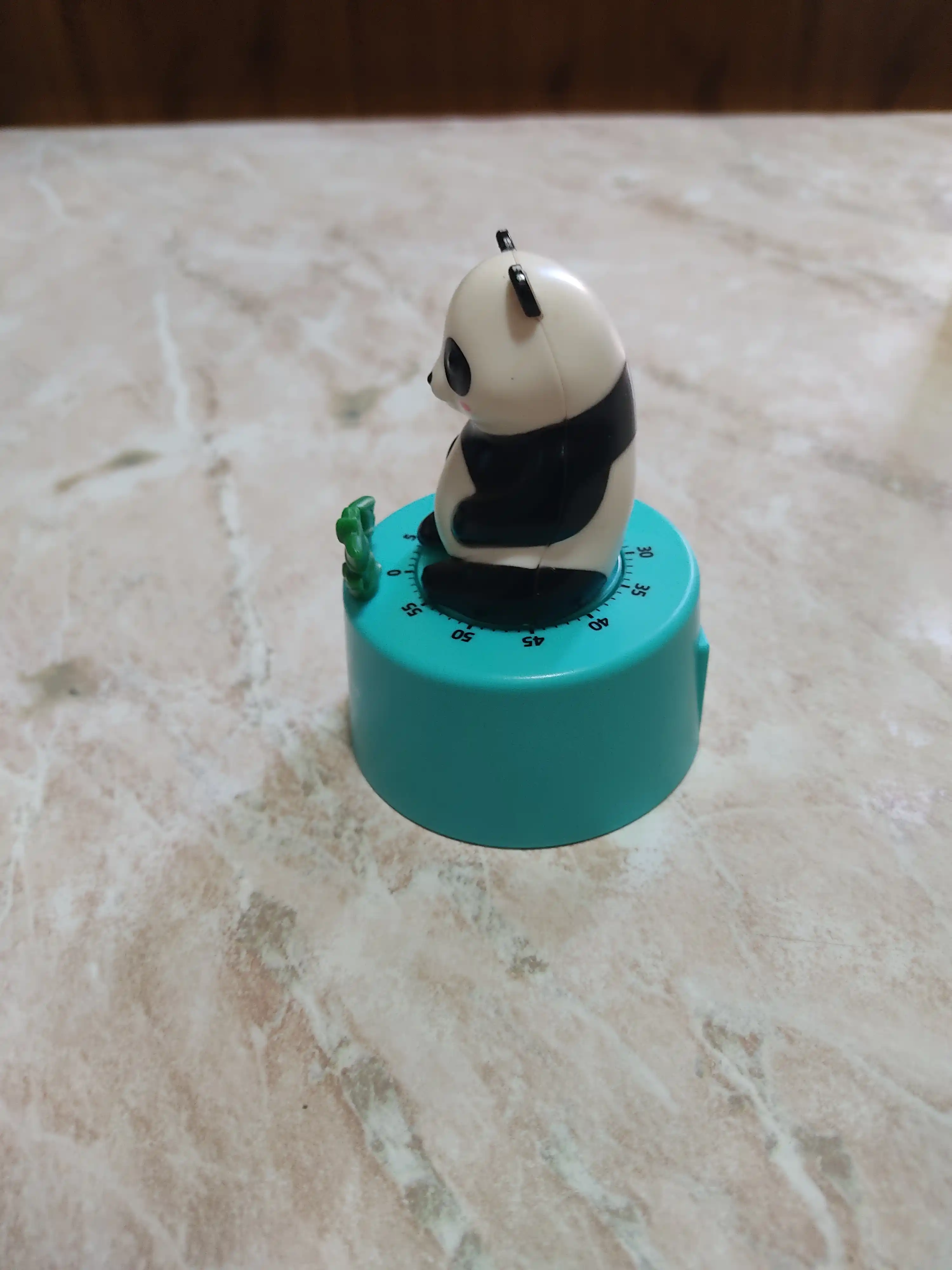 Panda ko‘rinishidagi oshxona magnitli taymeri, teskari sanoq mexanik taymeri