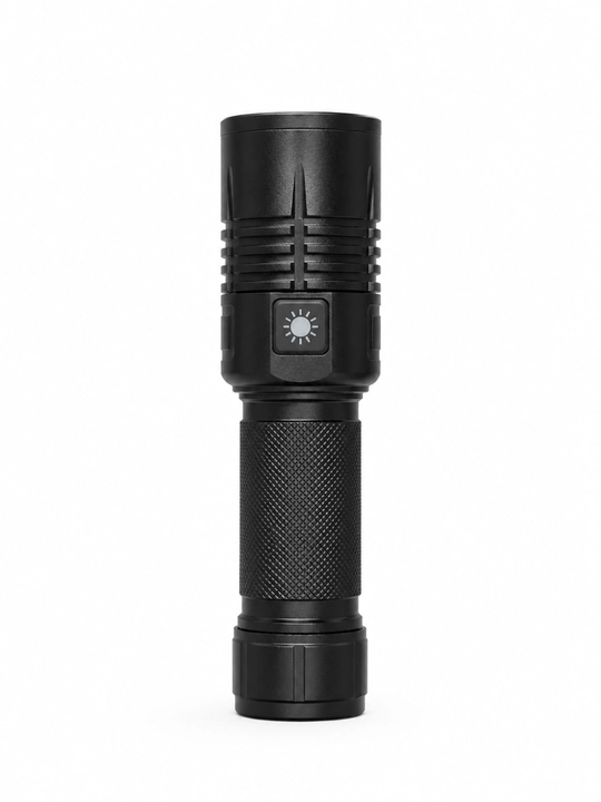 Ручной аккумуляторный LED-фонарь FANALIKE KM-291J, с фокусировкой и USB-зарядкой
