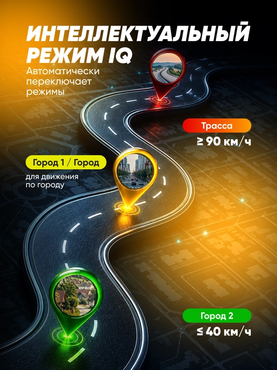 Inspector Star Air Wi-Fi 2 ta LNA kuchaytirgichli radar-detektor