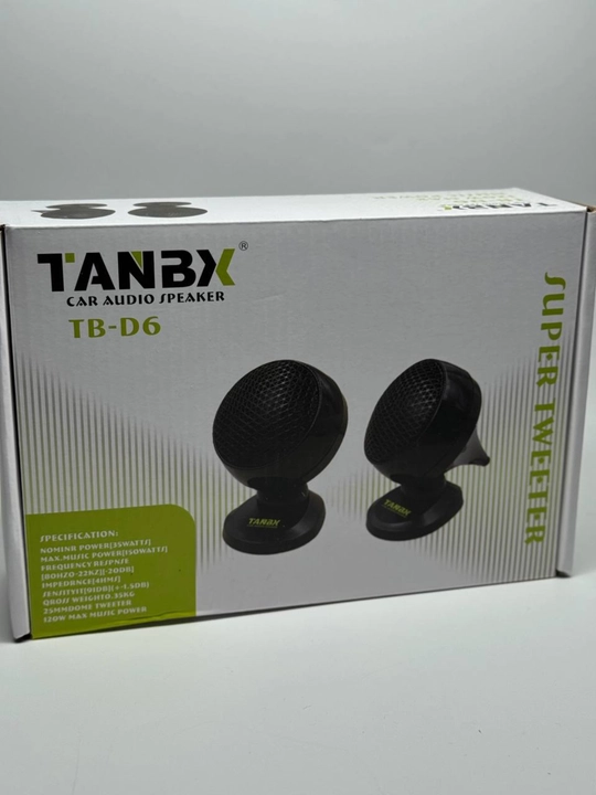 TANBX TB-D6 25 mm super tviter, 4 Om, 35 Vt