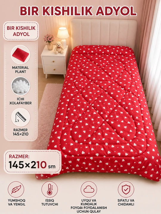 Aydol kuz qish uchun, pled kuz qish uchun, xb aydol,kurpa qishga,ayol 1-2kishilik,spalniga