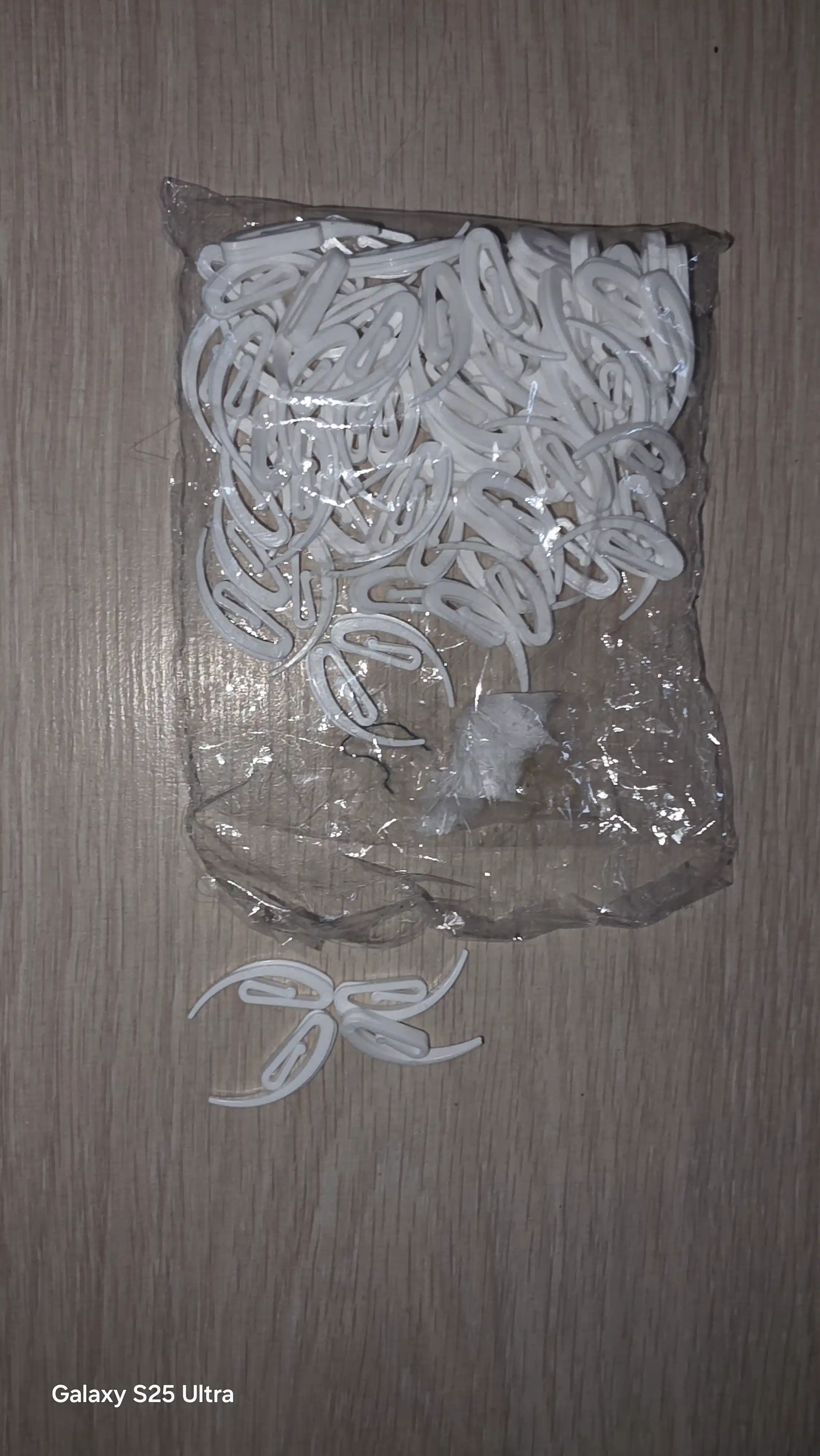 Крючки для штор Улитка, 100 шт