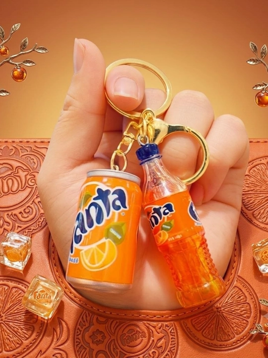 Брелоки Cola, Pepsi, Fanta, Sprite, для телефонов и автомобилей, игрушки, подарки - 
