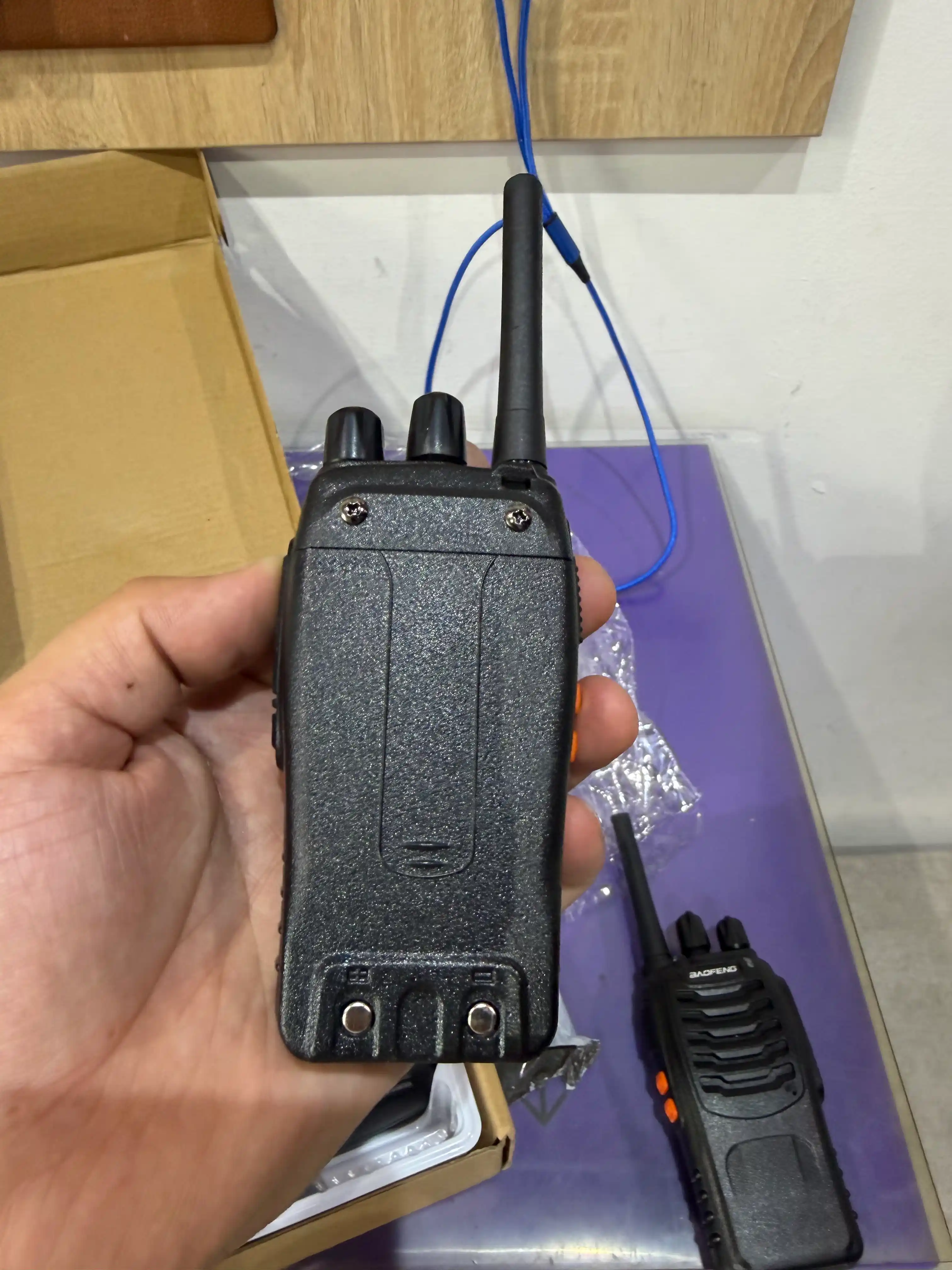 Рация Baofeng BF88E, 2 шт., PMR446, 16 каналов, 1500 mAh, 2–5 км