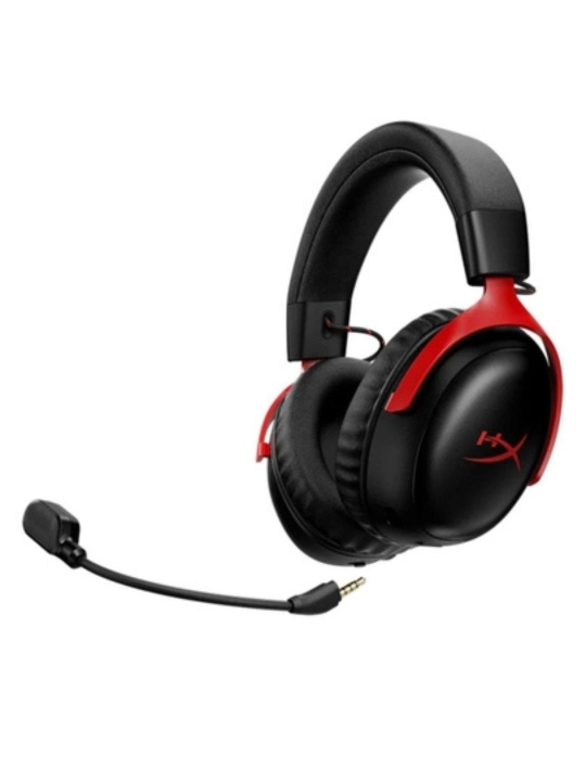 Игровая гарнитура HyperX Cloud III S Wireless, Stereo звук, USB/Bluetooth, 53 мм