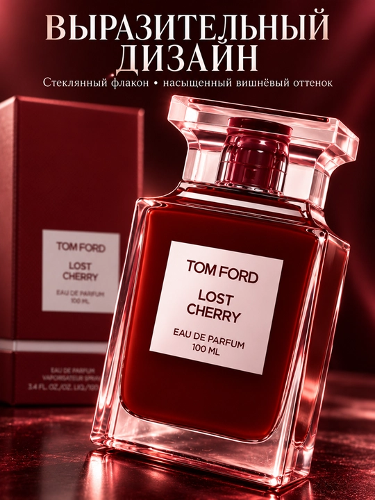 Ayollar uchun atir suvi Tom Ford Lost Cherry — uzoq saqlanuvchi ayollar parfumi