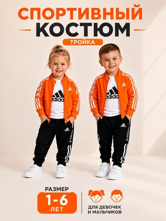 Детский спортивный костюм, костюм для мальчика, детская одежда