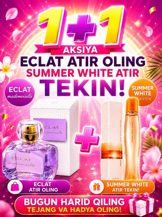 Ayollar Xushbo'ylangan suv Eclat Mademoiselle  50 ml — nafis va yoqimli hidli parfum - 