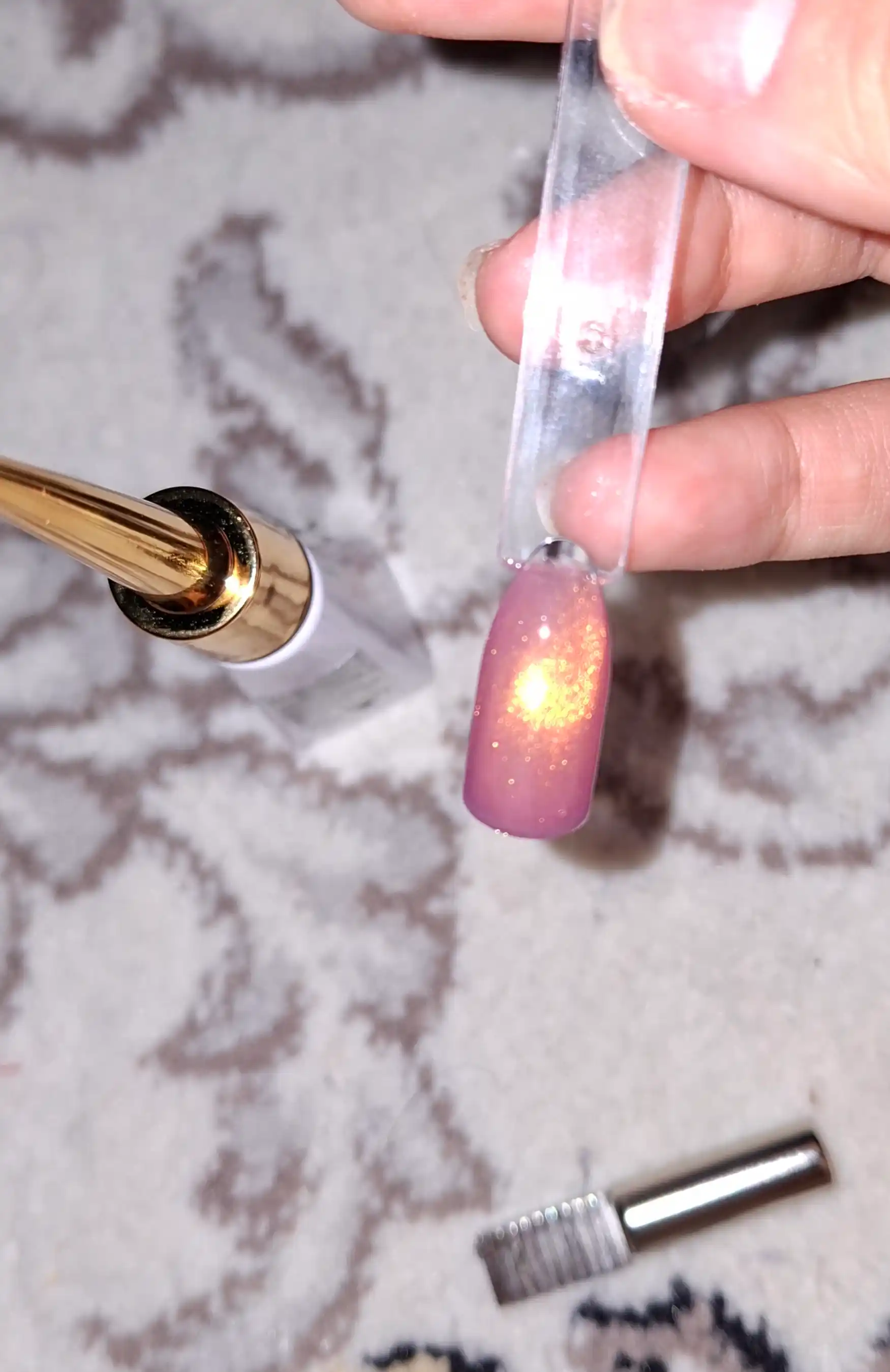 Гель - лак для ногтей, кошачий глаз, магнитные оттенки, сушится в UV/LED лампе, 10 мл