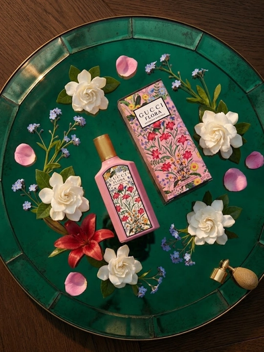 Парфюмерная вода для женщин в стиле Gucci Flora Gorgeous Gardenia, цветочный аромат - 