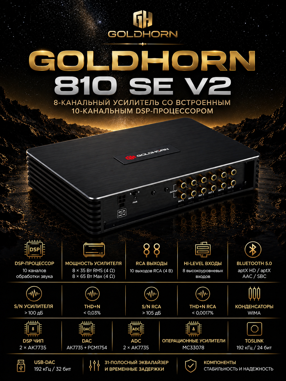 Голдхорн ДСПА 810 СЕ в2.0 - 