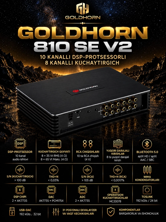 Goldhorn DSPA 810 SE v2.0