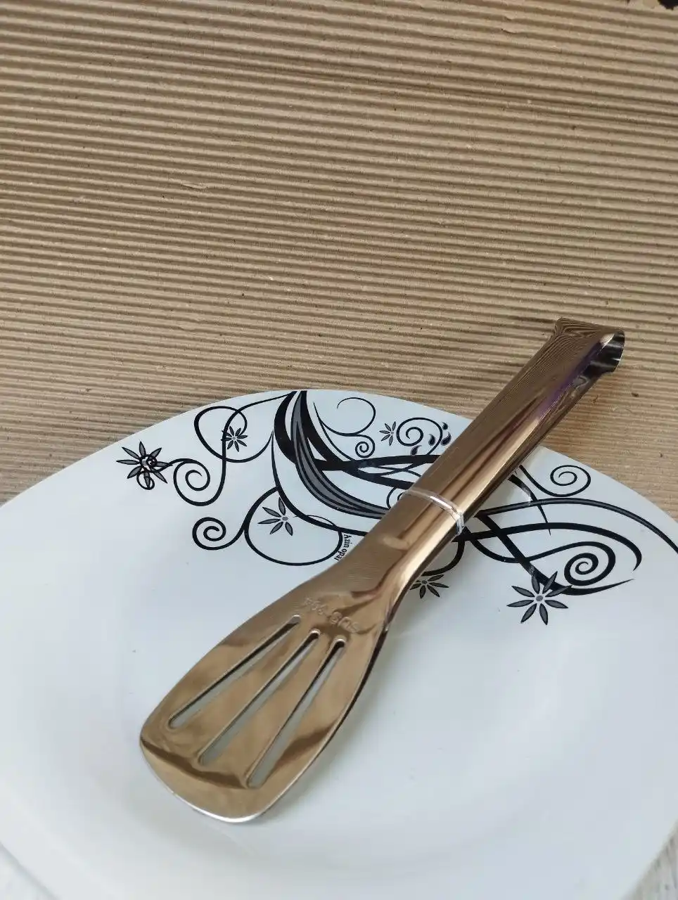 Щипцы кухонные 24 см, щипцы для мяса и гриля, барбекю, нержавеющая сталь