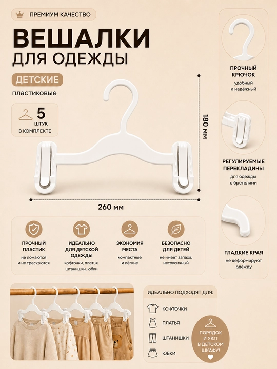 Bolalar uchun shim ilgichlari. 5 dona - 