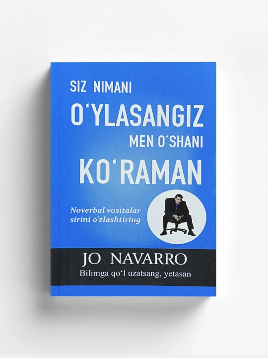 Jo Navarro: Siz nimani o‘ylasangiz men o‘shani ko‘raman - 