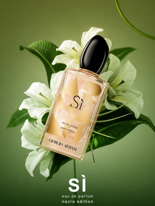 Giorgio Armani Si Nacre Edition женские духи Eau de Parfum нежный цветочный аромат